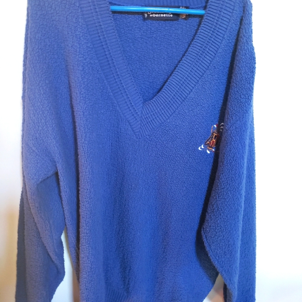 Scottish Isle mens golf sweater